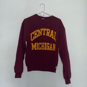 University crewneck sweatshirt